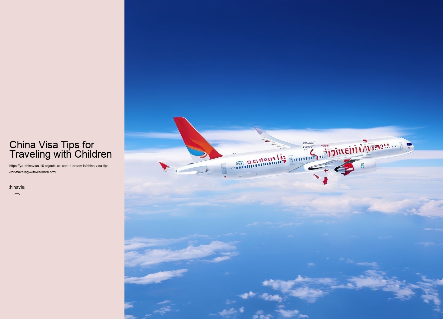 China Visa Tips for Traveling with Children